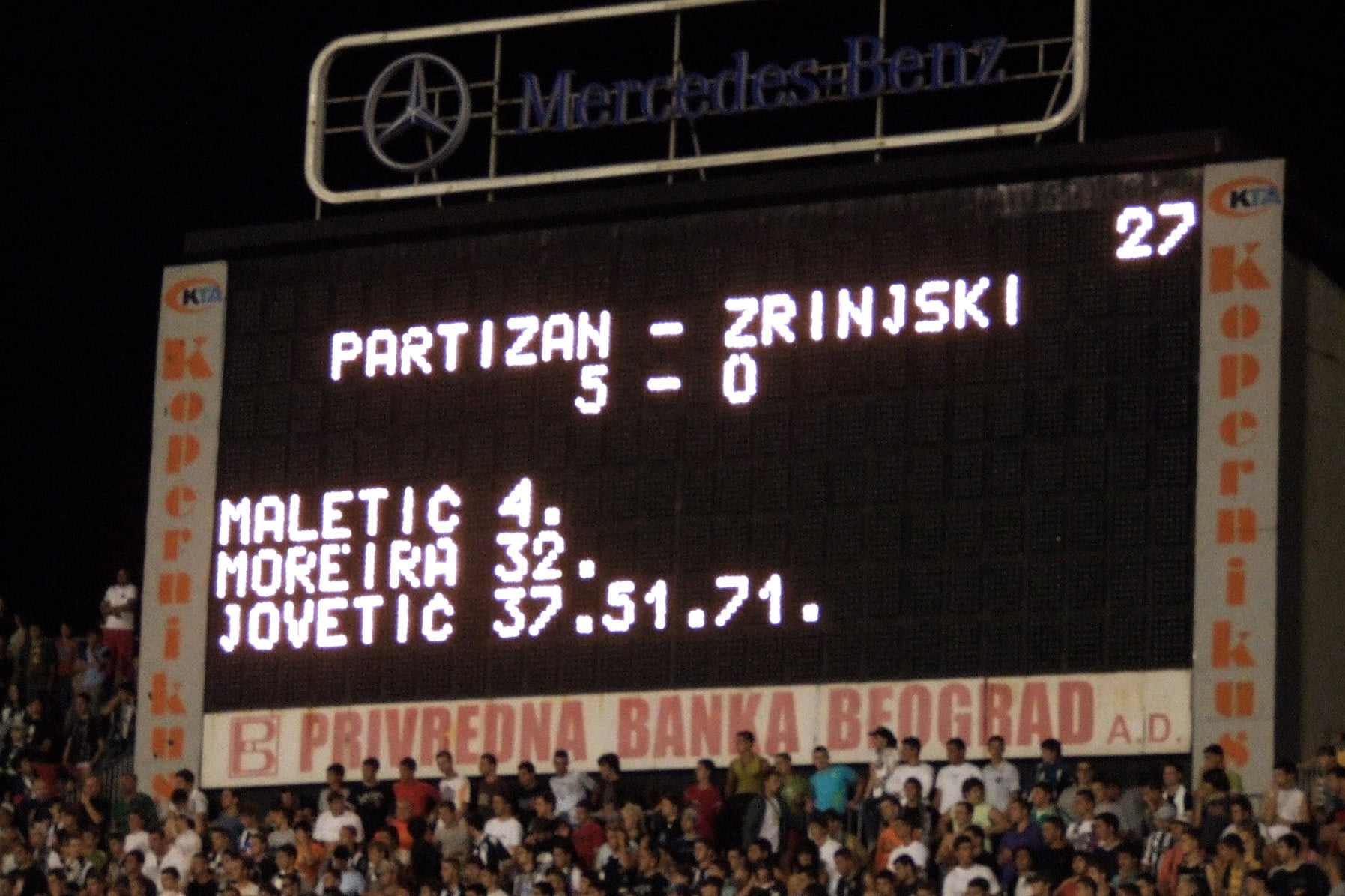 Kup UEFA 2007/08 Crnobela Nostalgija